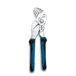 7 in. Adjustable Pliers Wrench with Smooth Parallel Jaws and Soft Grip Handle by Capri Tools
