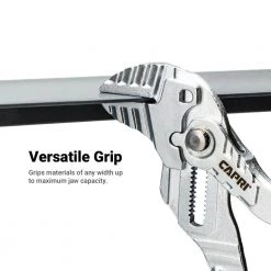 7 in. and 10 in. Adjustable Pliers Wrench Set with Smooth Parallel Jaws and Soft Grip Handle by Capri Tools 11 7 in. and 10 in. Adjustable Pliers Wrench Set with Smooth Parallel Jaws and Soft Grip Handle by Capri Tools -Capri Tools Sales Store capri tools adjustable wrenches cp22300mt 4f 1000