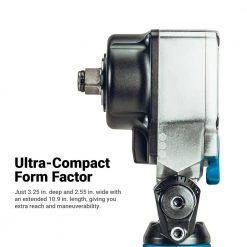 220 ft./lbs. 3/8 in. Flex-Head Air Angle Impact Wrench by Capri Tools -Capri Tools Sales Store capri tools air impact wrenches cp33200 1f 1000