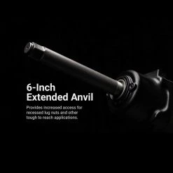 1490 ft./lbs. 3/4 in. Twin Power Air Impact Wrench with 6 in. Extended Anvil by Capri Tools 12 1490 ft./lbs. 3/4 in. Twin Power Air Impact Wrench with 6 in. Extended Anvil by Capri Tools -Capri Tools Sales Store capri tools air impact wrenches cp35210 6 1f 1000