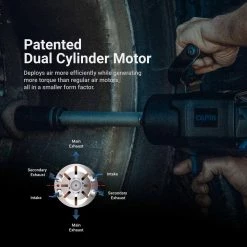 1490 ft./lbs. 3/4 in. Twin Power Air Impact Wrench with 6 in. Extended Anvil by Capri Tools 11 1490 ft./lbs. 3/4 in. Twin Power Air Impact Wrench with 6 in. Extended Anvil by Capri Tools -Capri Tools Sales Store capri tools air impact wrenches cp35210 6 4f 1000