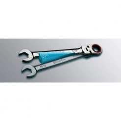 100-Tooth 11/16 in. Flex-Head Ratcheting Combination Wrench by Capri Tools -Capri Tools Sales Store capri tools combination wrenches 11646 1f 1000