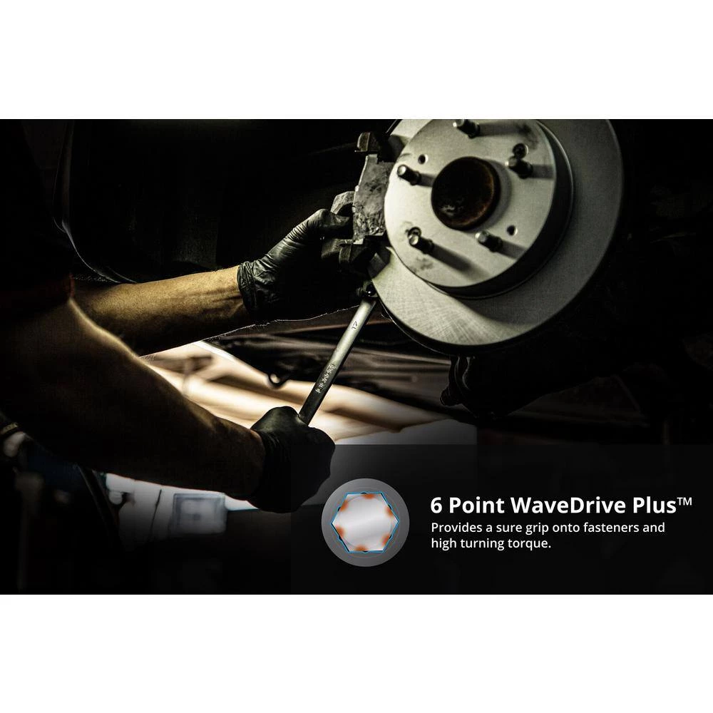 19 mm 6-Point Long Pattern Reversible Ratcheting Combination Wrench by Capri Tools 9 19 mm 6-Point Long Pattern Reversible Ratcheting Combination Wrench by Capri Tools - Image 7