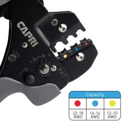 High Leverage Ratcheting Crimper by Capri Tools -Capri Tools Sales Store capri tools crimpers 20020 44 1000