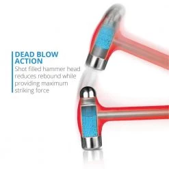 46 oz. Dead Blow Ball Peen Hammer by Capri Tools -Capri Tools Sales Store capri tools dead blow hammers cpdbhb46 4f 1000