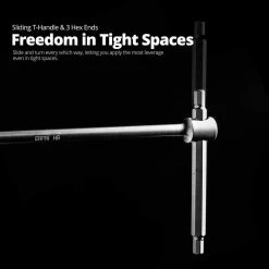 5 mm Sliding T-Handle Hex Wrench by Capri Tools -Capri Tools Sales Store capri tools hex keys cp13080m5 4f 1000