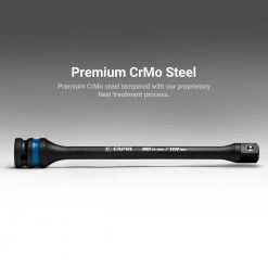 1/2 in. Drive 65 ft. lbs. Torque Limiting Extension Bar by Capri Tools -Capri Tools Sales Store capri tools impact socket adapters extensions cp30083 bar65 c3 1000