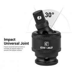 1/2 in. Drive SAE/Metric Master Impact Socket Set with Adapters and Extensions (63-Piece) by Capri Tools -Capri Tools Sales Store capri tools impact socket sets 5 5000 76 1000