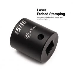 1/2 in. Drive SAE/Metric Master Impact Socket Set with Adapters and Extensions (63-Piece) by Capri Tools -Capri Tools Sales Store capri tools impact socket sets 5 5000 fa 1000