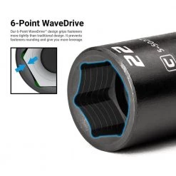 3/8 in. Drive SAE Semi-Deep Impact Sockets Set (12-Piece) by Capri Tools 14 3/8 in. Drive SAE Semi-Deep Impact Sockets Set (12-Piece) by Capri Tools -Capri Tools Sales Store capri tools impact socket sets cp53000 12sx 44 1000 1