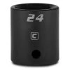 1/2 in. Drive 24 mm 6-Point Metric Shallow Impact Socket by Capri Tools -Capri Tools Sales Store capri tools impact sockets 5 5024 64 1000