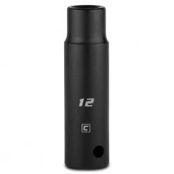 1/2 in. Drive 12 mm 6-Point Metric Deep Impact Socket by Capri Tools