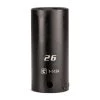 1/2 in. Drive 26 mm 6-Point Metric Deep Impact Socket by Capri Tools -Capri Tools Sales Store capri tools impact sockets 5 5226 64 1000
