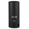 1/2 in. Drive 15/16 in. 6-Point SAE Deep Impact Socket by Capri Tools 2 1/2 in. Drive 15/16 in. 6-Point SAE Deep Impact Socket by Capri Tools -Capri Tools Sales Store capri tools impact sockets 5 5260 64 1000
