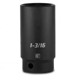 1/2 in. Drive 1-3/16 in. 6-Point SAE Deep Impact Socket by Capri Tools
