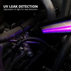 Ultra-Thin 620 Lumens COB LED Work Light in Cool White and UV Dual Mode Magnetic Swivel Base by Capri Tools -Capri Tools Sales Store capri tools jobsite lighting cp41800 76 1000