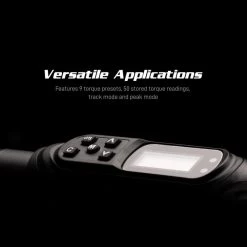 Certified 0.44 in./lbs. to 4.42 in./lbs. Dual Direction Digital Torque Screwdriver (3-Piece) by Capri Tools -Capri Tools Sales Store capri tools multi bit screwdrivers 26000 50 fa 1000