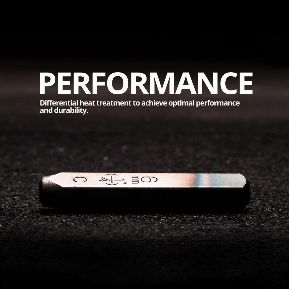 Professional 1/4 in. Letter Stamp Set (27-Piece) by Capri Tools 4 Professional 1/4 in. Letter Stamp Set (27-Piece) by Capri Tools - Image 2