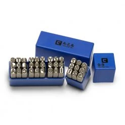 Professional 1/4 in. Letter and Number Stamp Set (36-Piece) by Capri Tools