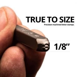 1/8 in. Professional Letter Stamp Set (27-Piece) by Capri Tools -Capri Tools Sales Store capri tools punches nail setter sets cp23100 18l 1f 1000