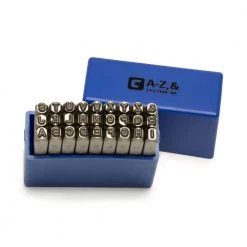 1/8 in. Professional Letter Stamp Set (27-Piece) by Capri Tools
