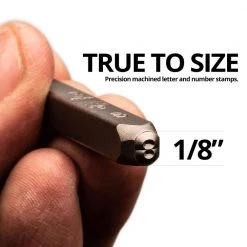 Professional 1/8 in. Letter and Number Stamp Set (36-Piece) by Capri Tools 12 Professional 1/8 in. Letter and Number Stamp Set (36-Piece) by Capri Tools -Capri Tools Sales Store capri tools punches nail setter sets cp23100 18ln 1f 1000