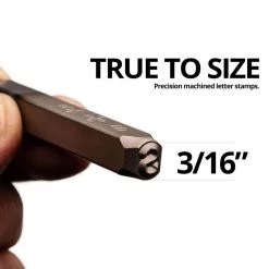 Professional 3/16 in. Letter Stamp Set (27-Piece) by Capri Tools -Capri Tools Sales Store capri tools punches nail setter sets cp23100 316l 1f 1000 1