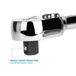 1/2 in. Drive 72-Tooth Low Profile Ratchet by Capri Tools -Capri Tools Sales Store capri tools ratchets 12500c 1f 1000