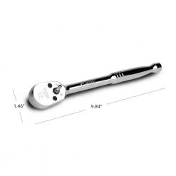 1/2 in. Drive 72-Tooth Low Profile Ratchet by Capri Tools -Capri Tools Sales Store capri tools ratchets 12500c 44 1000