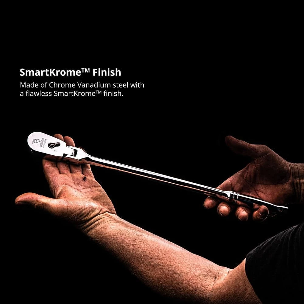 1/2 in. Drive 72-Tooth Flex-Head Low Profile Ratchet by Capri Tools 7 1/2 in. Drive 72-Tooth Flex-Head Low Profile Ratchet by Capri Tools - Image 5