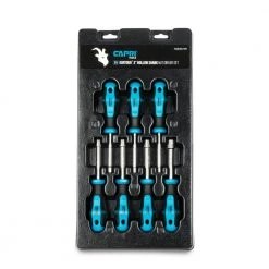 Kontour SAE Hollow Shaft Nut Driver Set (7-Piece) by Capri Tools