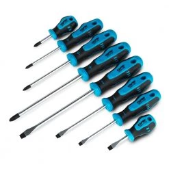 Kontour Screwdriver Set with the Mechanic's Tray (8-Piece) by Capri Tools -Capri Tools Sales Store capri tools screwdriver sets 25000 ss8kmt 4f 1000