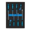 Kontour Screwdriver Set with the Mechanic's Tray (8-Piece) by Capri Tools -Capri Tools Sales Store capri tools screwdriver sets 25000 ss8kmt 64 1000