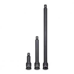1/2 in. Drive 3, 6 and 12 in. Wobble Impact Extension Bar Set (3-Piece) by Capri Tools