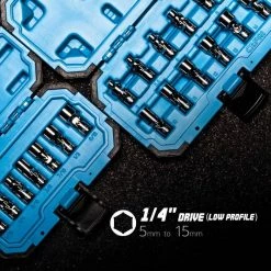 1/4 in. Drive Metric Universal Socket Set (12-Piece) by Capri Tools -Capri Tools Sales Store capri tools socket sets 1 2125 fa 1000