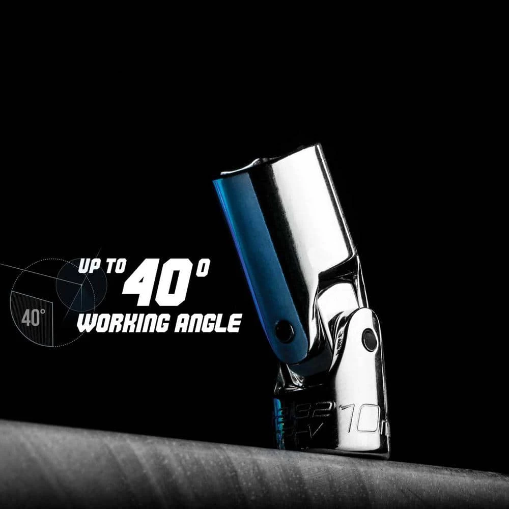 1/4 in. Drive SAE Universal Socket Set (7-Piece) by Capri Tools 4 1/4 in. Drive SAE Universal Socket Set (7-Piece) by Capri Tools - Image 2