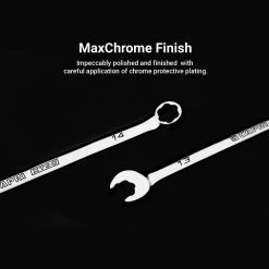 WaveDrive Pro SAE Combination Wrench Set for Regular and Rounded Bolts (8-Piece) by Capri Tools -Capri Tools Sales Store capri tools wrench sets cp11750 8spk 44 1000