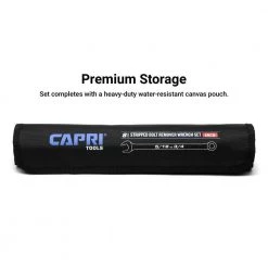 WaveDrive Pro SAE Combination Wrench Set for Regular and Rounded Bolts (8-Piece) by Capri Tools -Capri Tools Sales Store capri tools wrench sets cp11750 8spk 76 1000